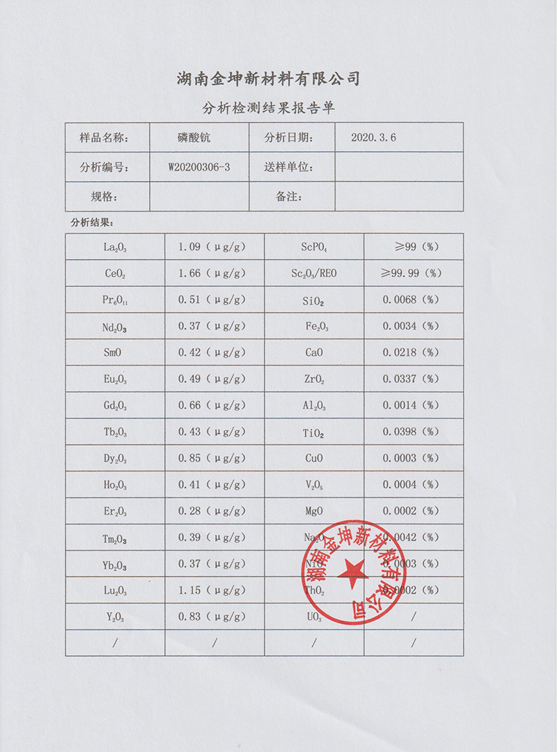 湖南金坤新材料有限公司,金屬鈧,金屬鈧粉,鋁鈧合金,金屬鈧靶,鋁鈧靶材,鋁基靶材,氧化鈧,各類鈧鹽,氟化鈧,貴金屬粉末低氧超細鈦粉,鋯粉,鉿粉,鈮粉,鉭粉